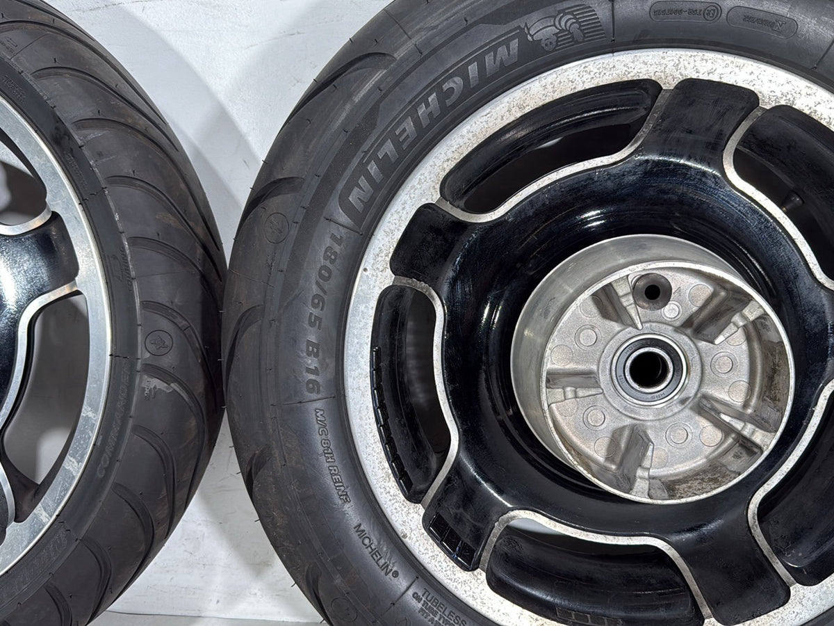 2011 Harley Road Glide Touring FLTRX OEM Front & Rear Wheel Rim Tire