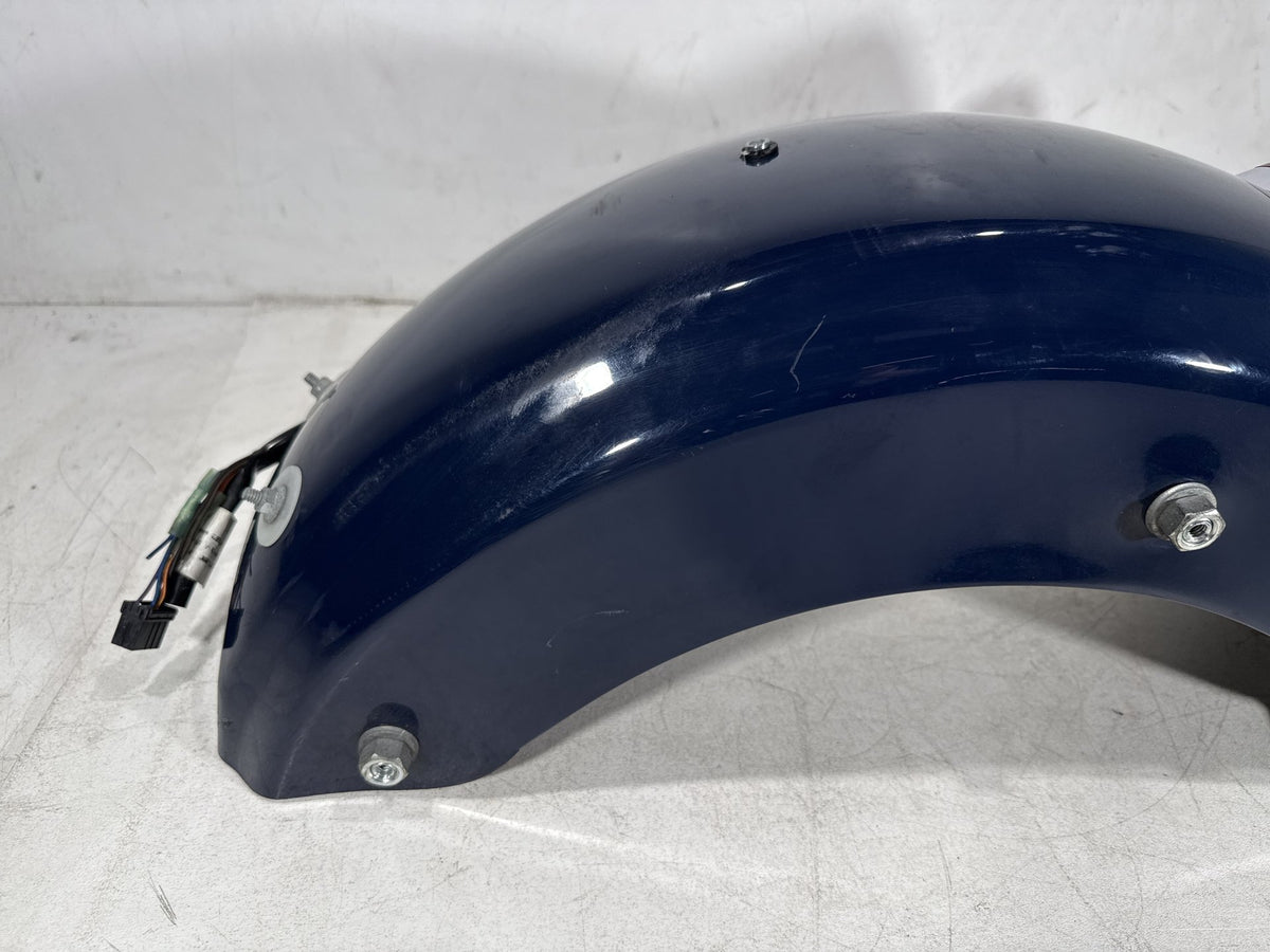 11 Harley Electra Glide Touring Police OEM Rear Wheel Fender & Turn Signals Bar