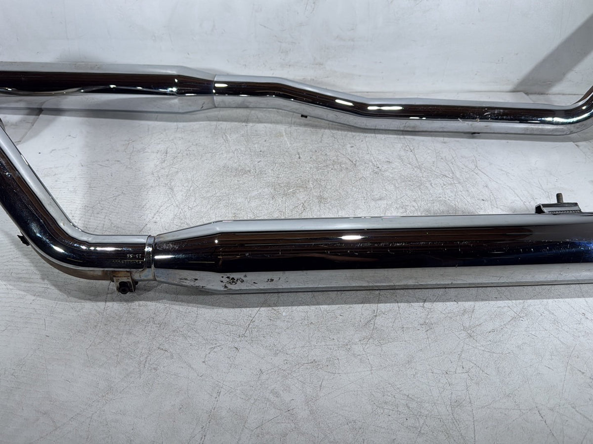 2005 Harley Road King Touring Police OEM Exhaust Header Pipes Muffler