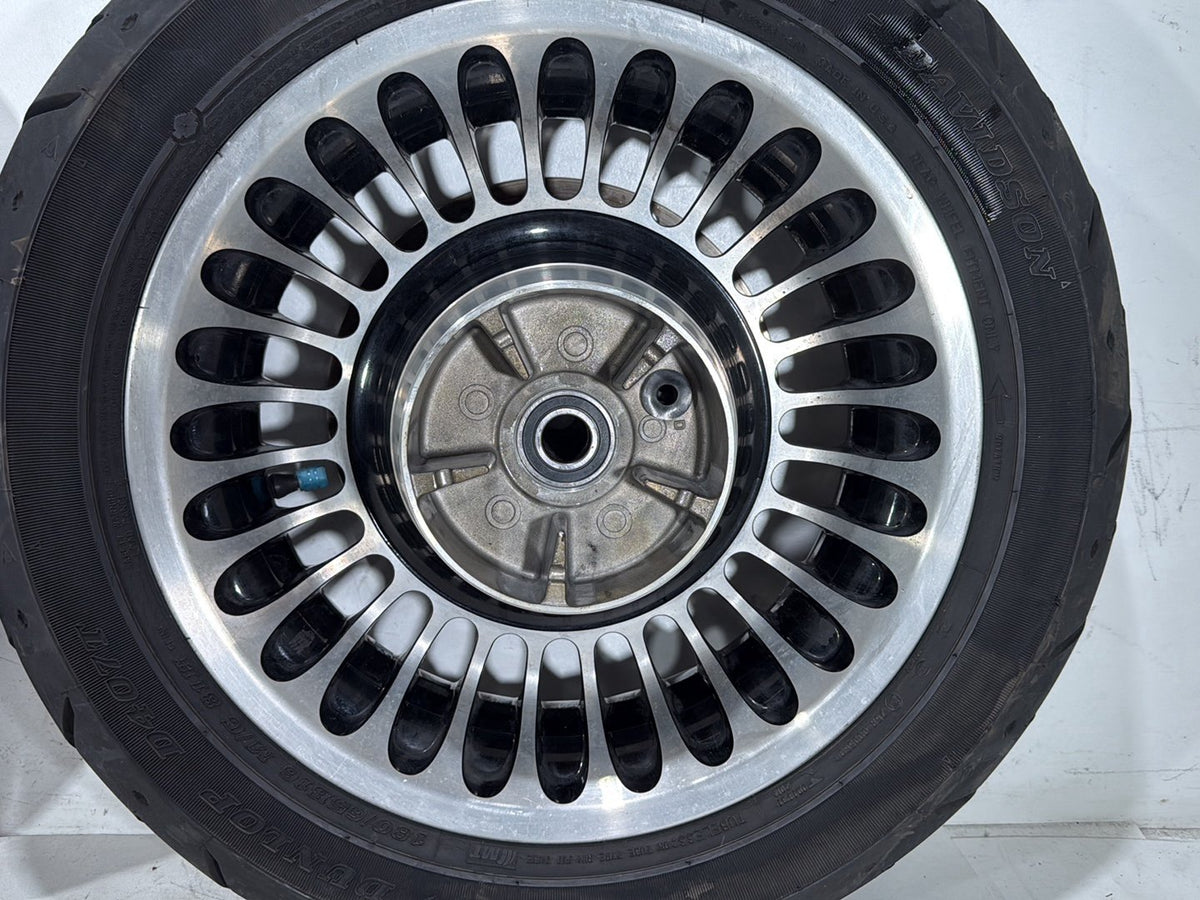 2012 Harley Electra Glide Touring Ultra Front & Rear Wheel Rim Tire 17" 16" NON-abs