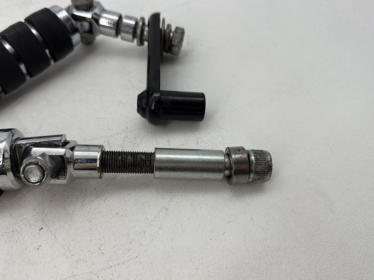 1991 Harley Heritage Softail Classic FLSTC OEM Passenger Left & Right Foot Pegs