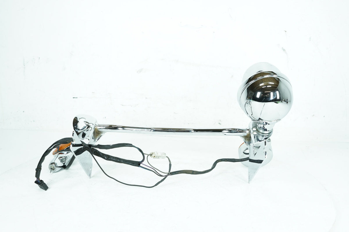 1999 Harley Touring Road King Police Front Turn Signal Indicators Aux Light Bar