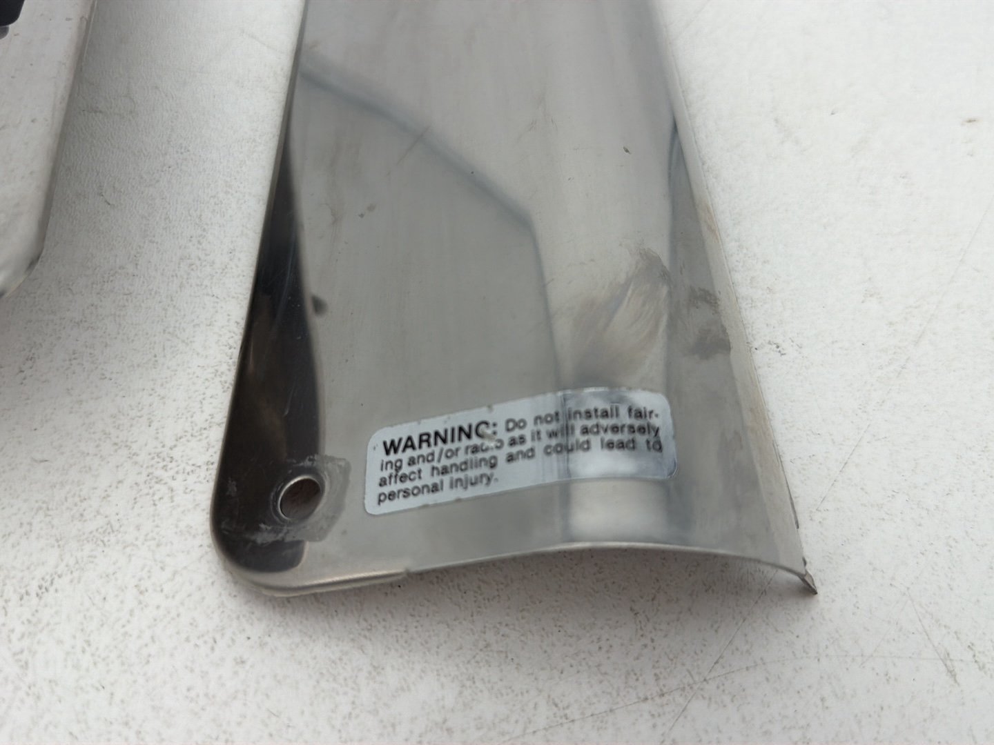 1986 - 1998 Harley-Davidson Softail Heritage Classic Left & Right Headlamp Nacelle Covers 67814-86