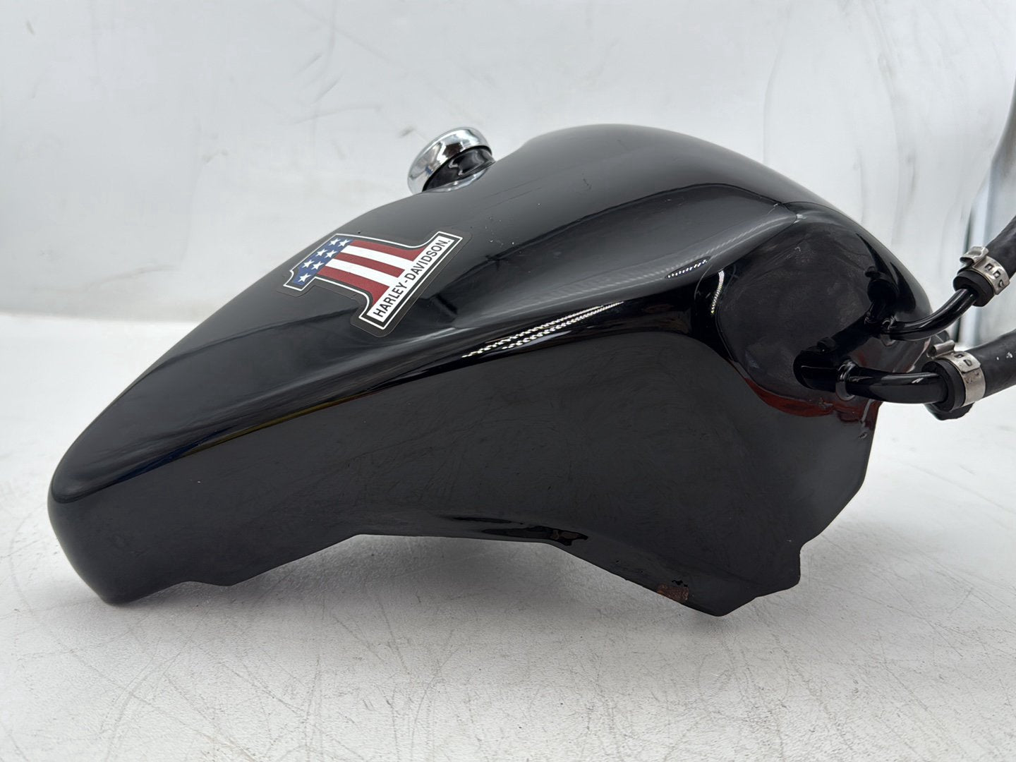 2001 Harley Sportster 883 Hugger XLH883 OEM Oil Tank Reservoir Bottle Canister & Dipstick