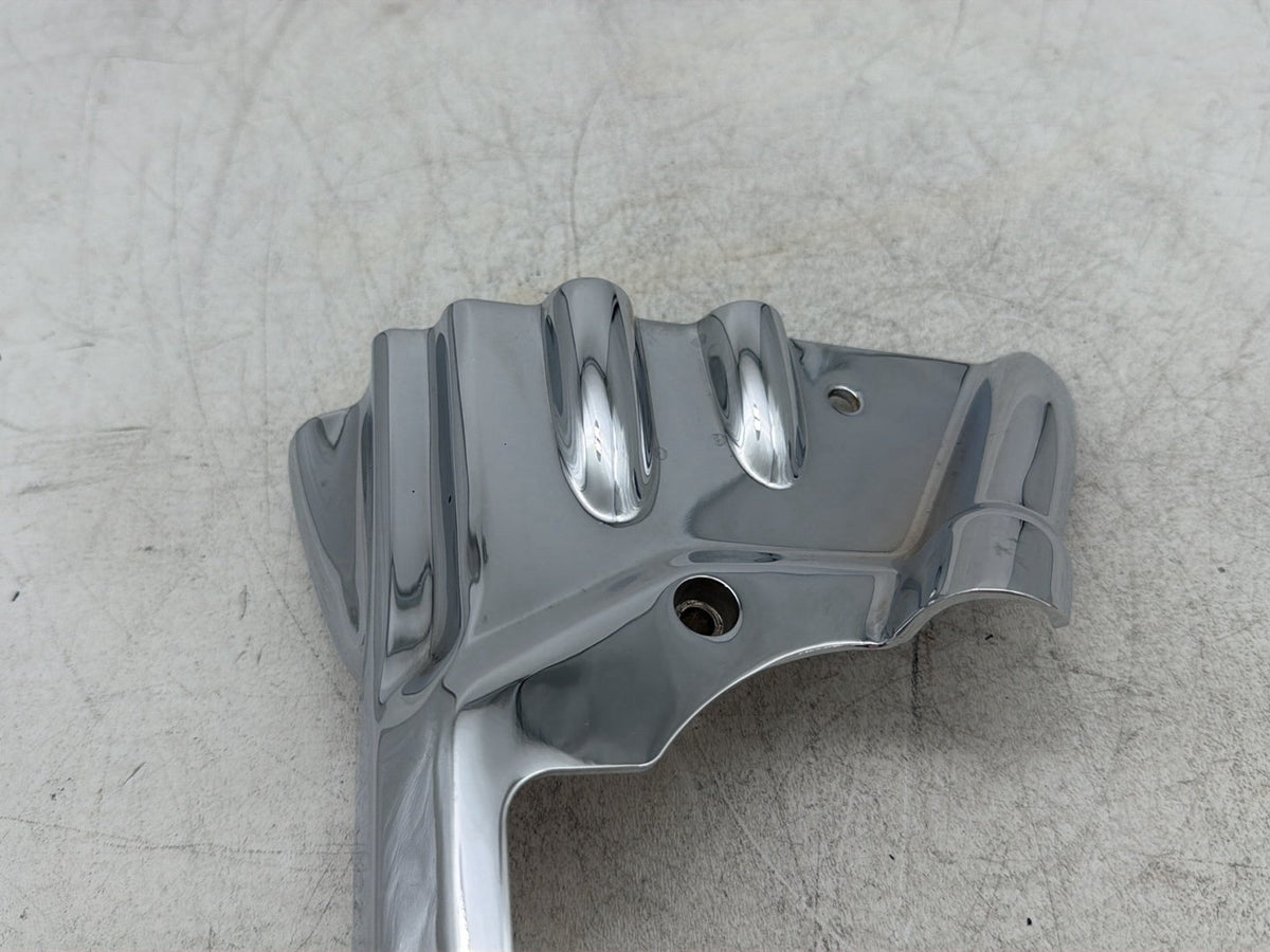2004 Harley Road King Touring Classic Ribbed Transmission Interface Cover Panel