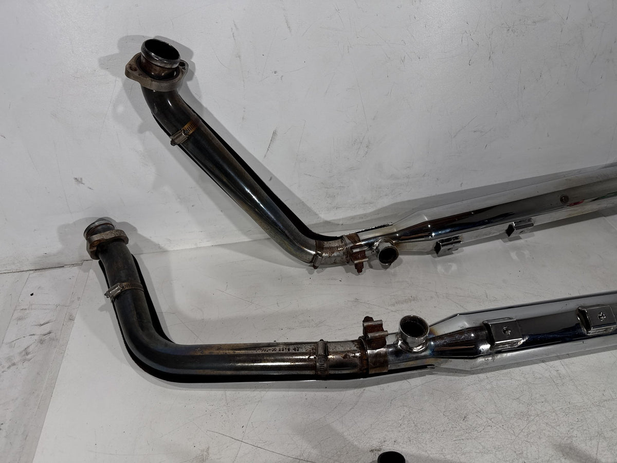 04 Harley Heritage Softail Classic FLSTCI Exhaust Header Pipes Muffler S & S