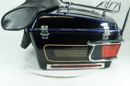 1984 - 1998 Harley-Davidson Touring Electra Glide Ultra Pass Backrest Tour Pak Luggage NOKey   53133-97BDK