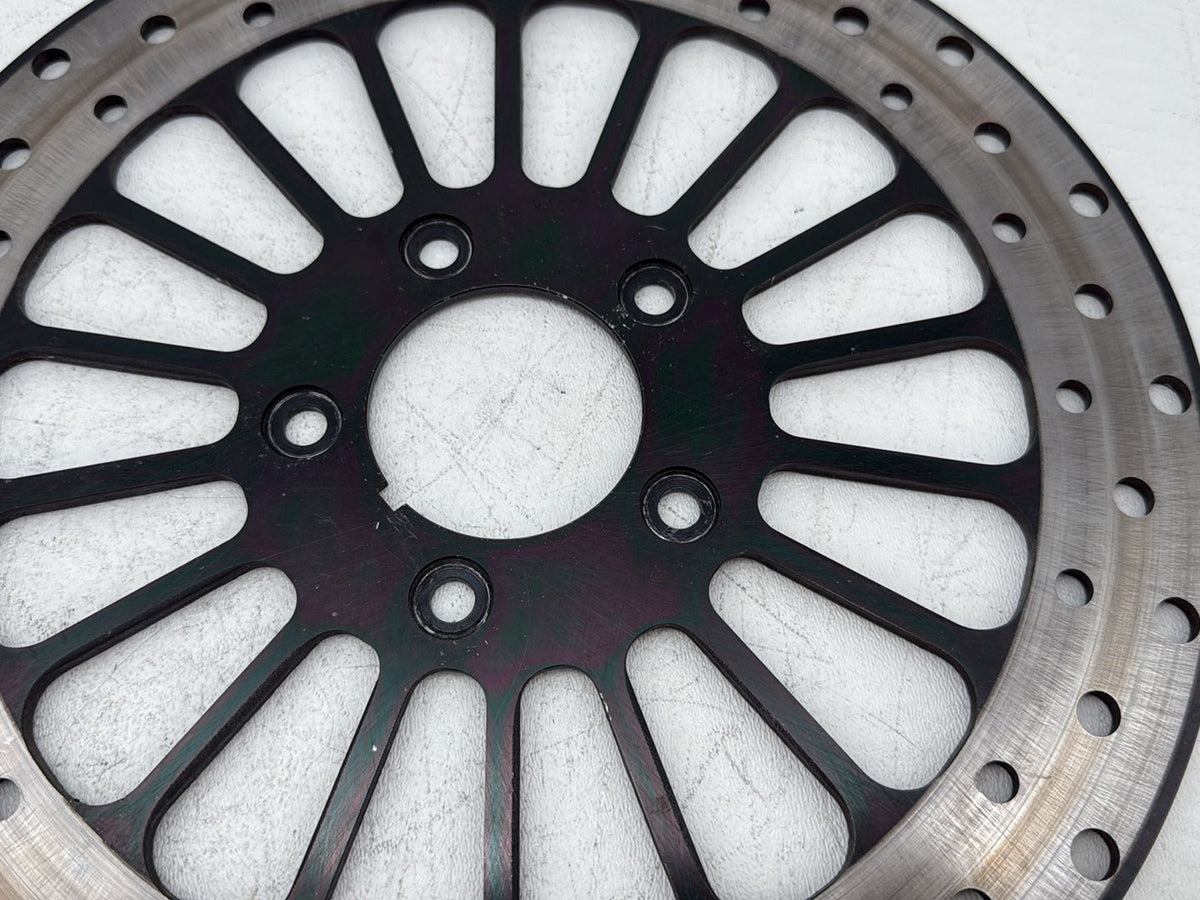 2007 Harley Road King Touring FLHR OEM Front Brake Rotors Disc Pair
