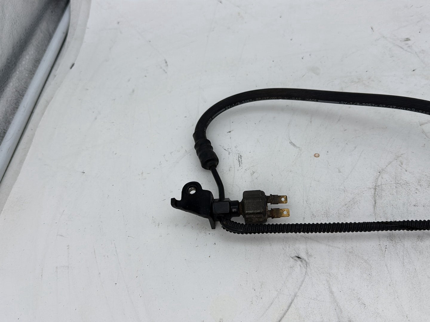 2002 Harley Heritage Softail Classic FLSTC OEM Rear Brake Hose Line Pipe
