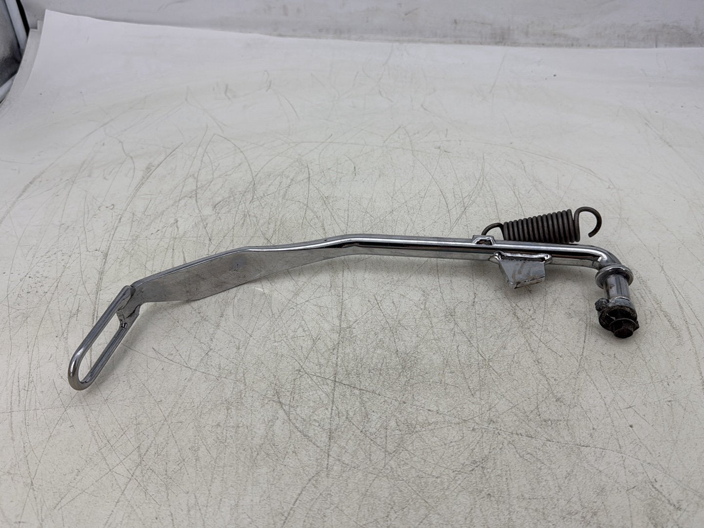 2004 Harley Dyna Super Glide FXDI OEM Left Side Jiffy Kick Stand & Spring