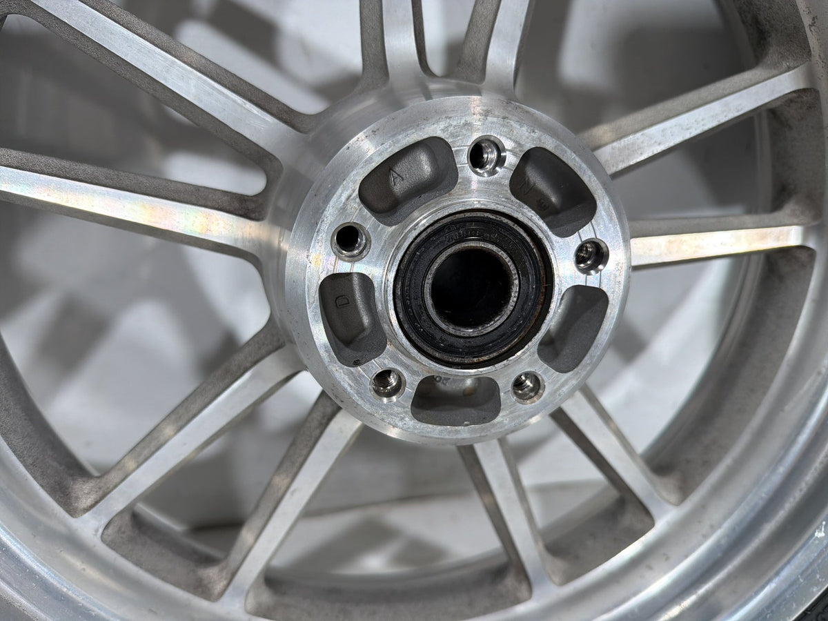 2007 Harley Dyna Super Glide FXD OEM Front & Rear Wheel Rim Tire 17" 19"