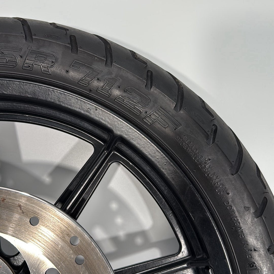1991 - 2003 Harley-Davidson Sportster Custom Front Wheel Rim Tire 43499-00A