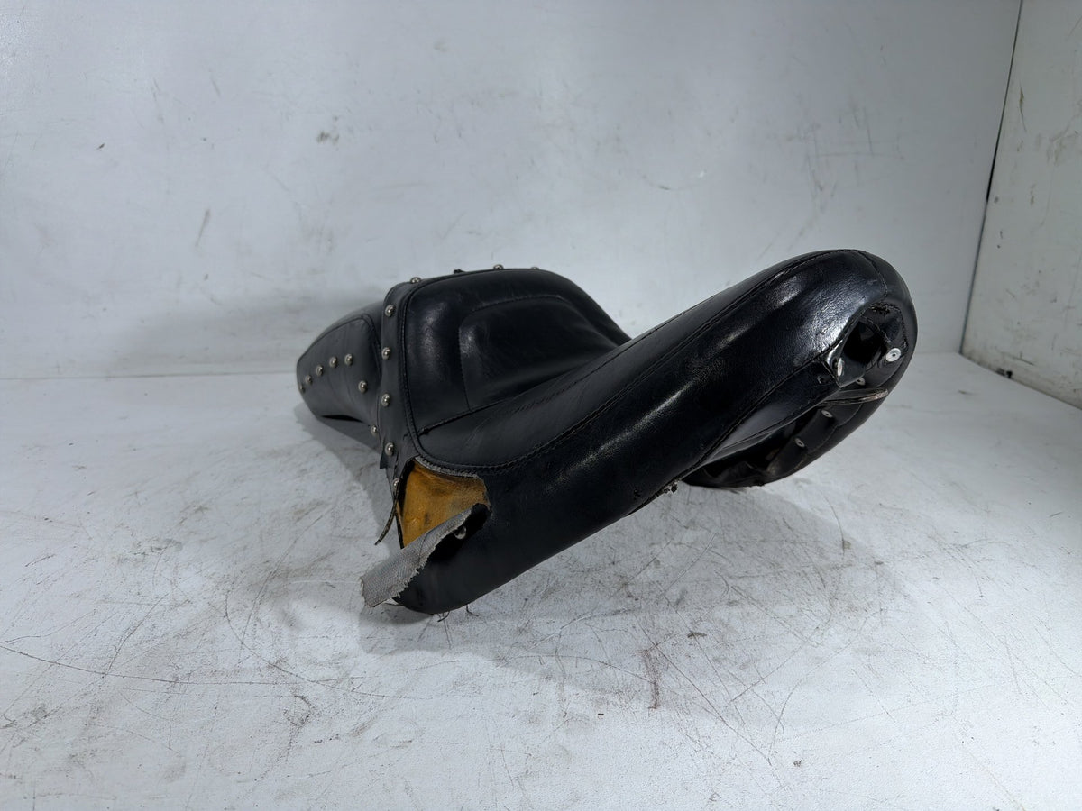 2001 Harley Fat Boy Softail FLSTFI OEM Passenger Rider Driver Seat Saddle TORN