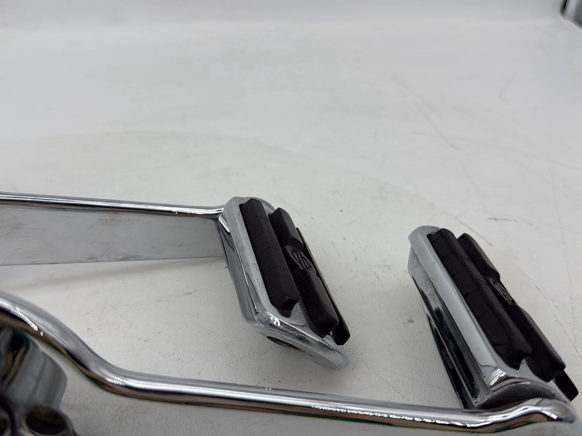 02 Harley Touring CVO Screamin Road King Passenger Left Right Foot Pegs Kuryakyn