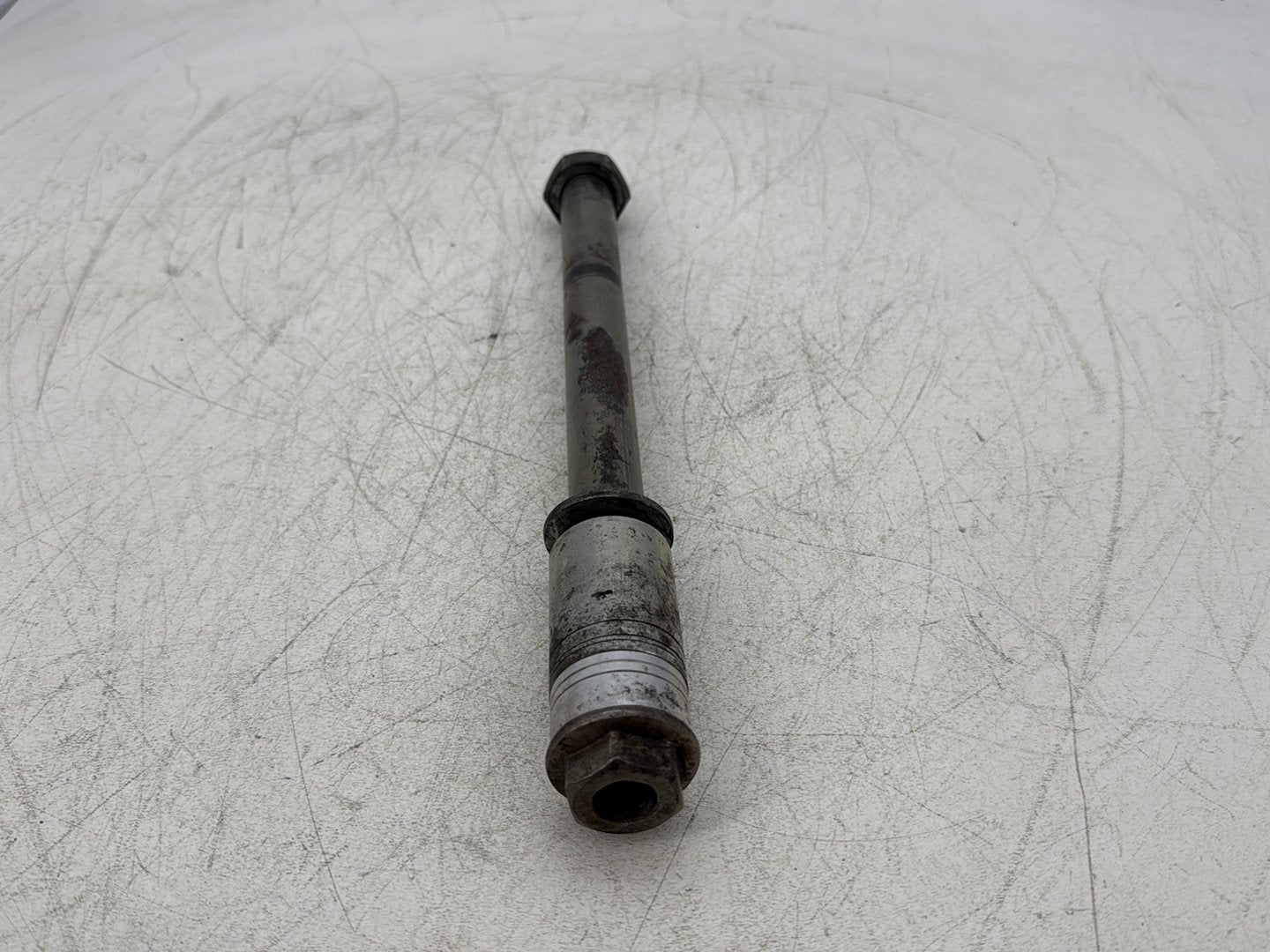 2012 Harley Dyna Super Glide Custom FXDCI OEM Rear Wheel Axle Bolt Shaft