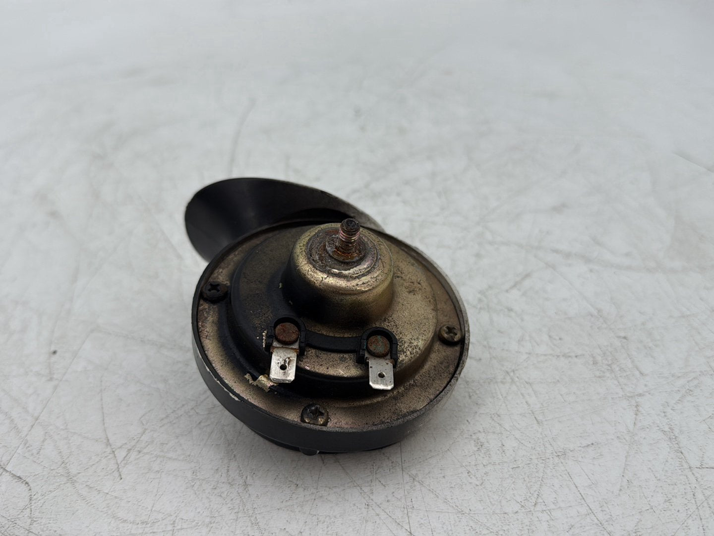2005 Harley Dyna FXDWG Wide Glide OEM Signal Horn Klaxon Beep