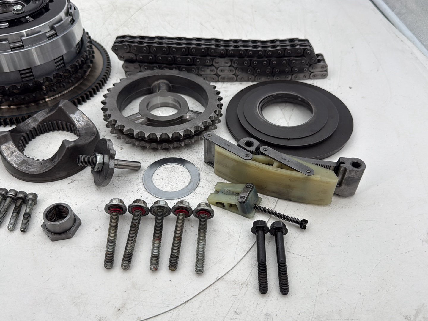 2012 Harley Road Glide Touring FLTRX Custom OEM Clutch Basket Chain Tensioner Kit