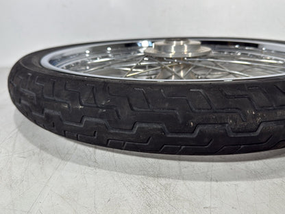 2004 - 2013 Harley-Davidson Sportster 1200 Custom Front Wheel Rim Tire Spoked 44610-05