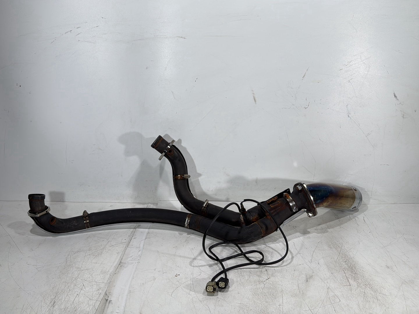 2016 Harley Road King Touring FLHR OEM Exhaust System Header Pipe