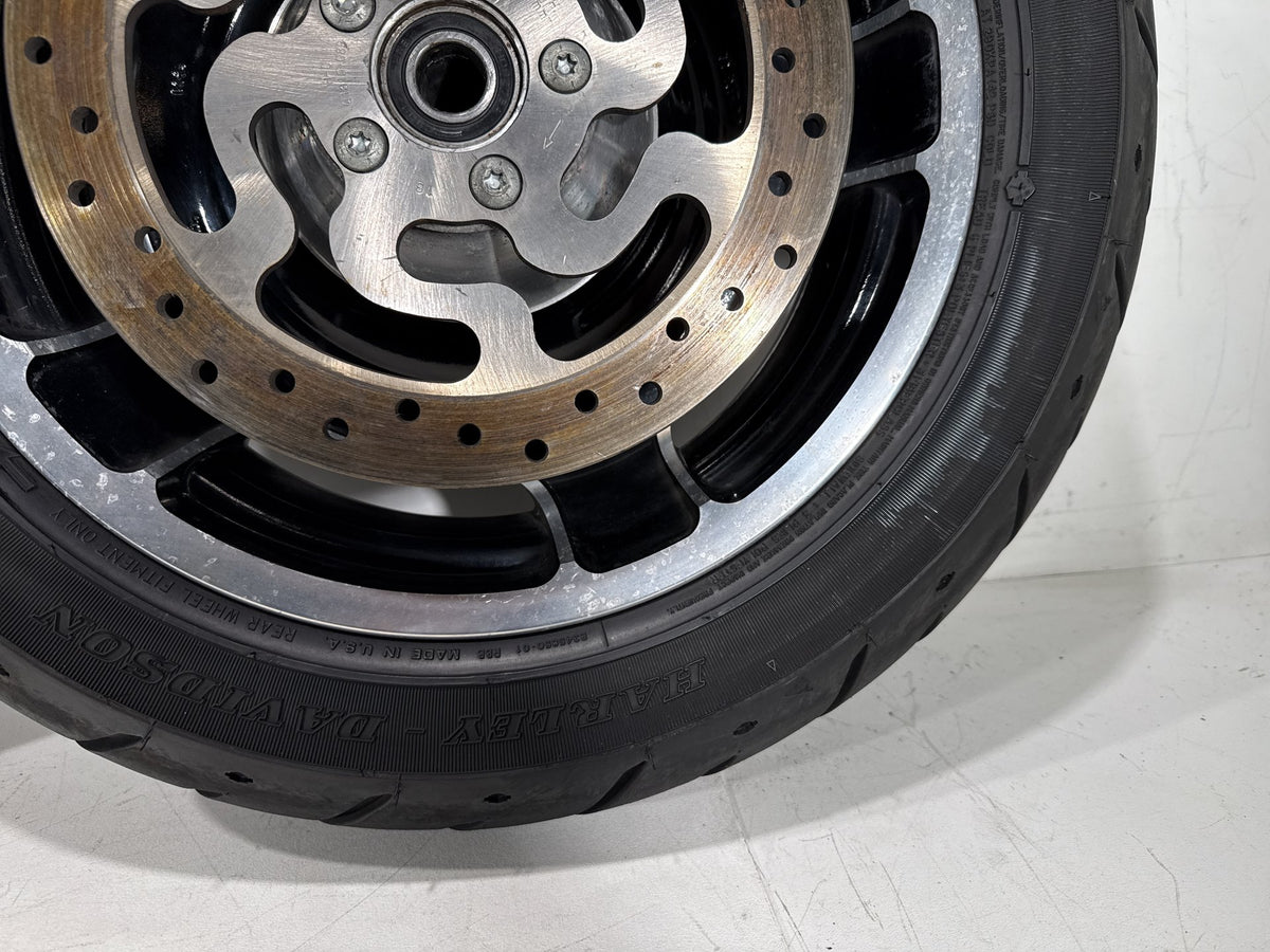 2012 Harley Street Glide Touring FLHX OEM Front & Rear Wheel Rim Tire 17" 16"