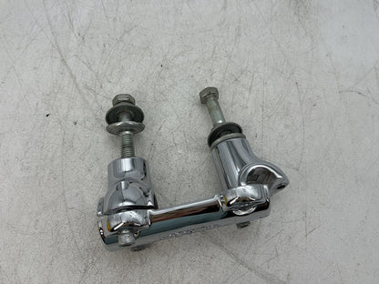 2013 Harley Heritage Softail Classic FLSTC OEM Front Handlebar Riser Top Clamp Chrome