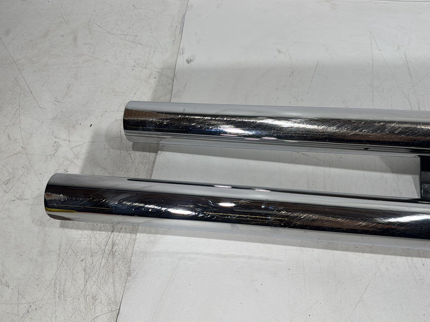 2003 Harley Dyna Wide Glide FXDWG OEM Exhaust Header Pipes Muffler Vance & Hines