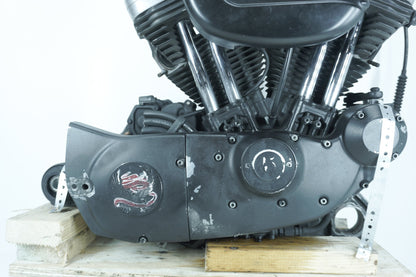 2004 - 2013 Harley-Davidson Sportster Base 883 CARB 883 Engine Motor Transmission  	16052-04
