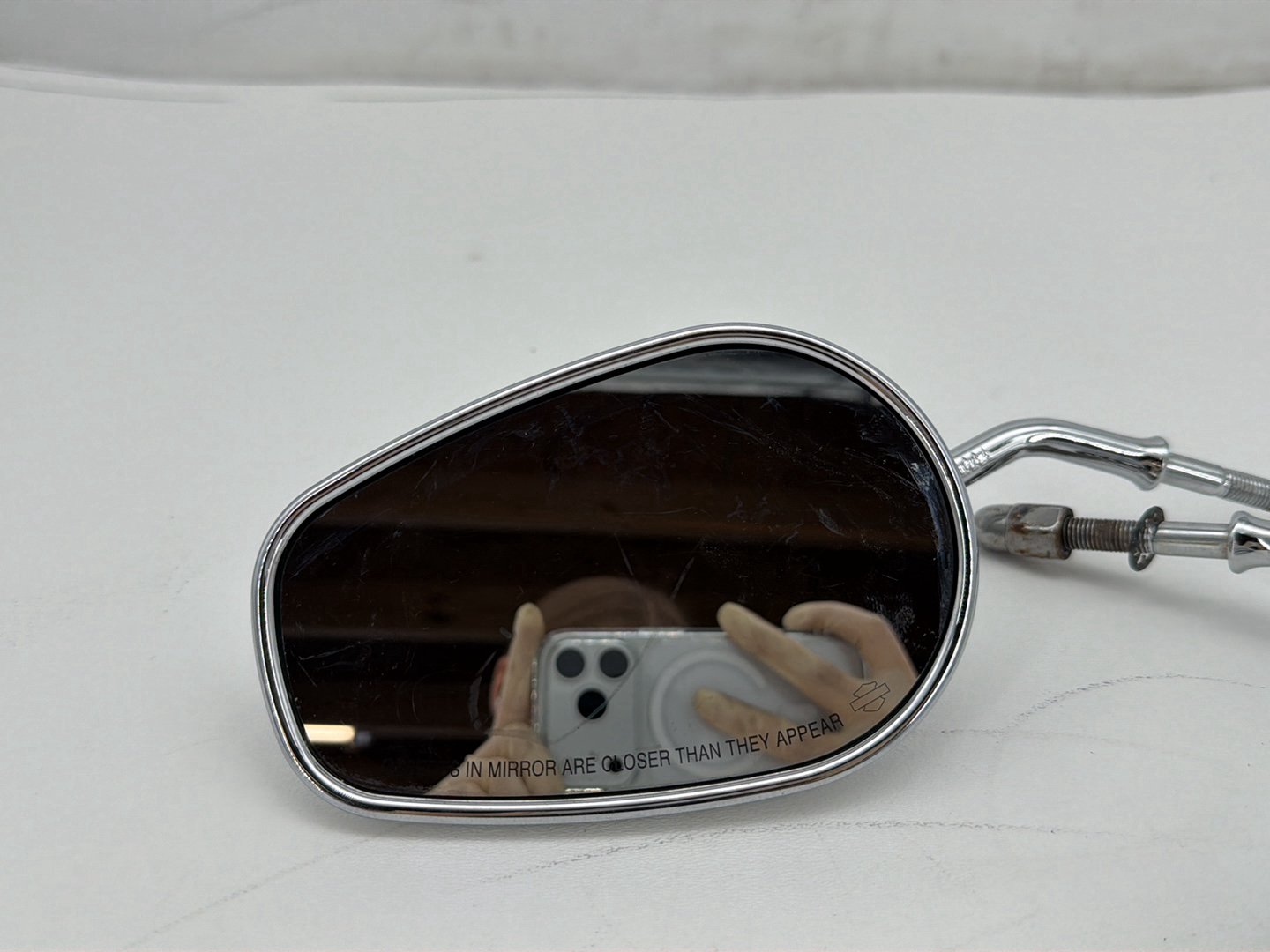 2011 Harley Heritage Softail Classic FLSTC OEM Left Right Rear View Mirror