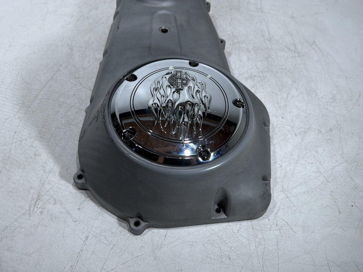 2009 Harley Dyna Street Bob FXDB OEM Outer Primary Clutch Cover
