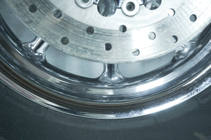 2007 - 2011 Harley-Davidson Touring CVO Electra Screamin Eagle Front & Rear Wheel Rim Tire 43539-04