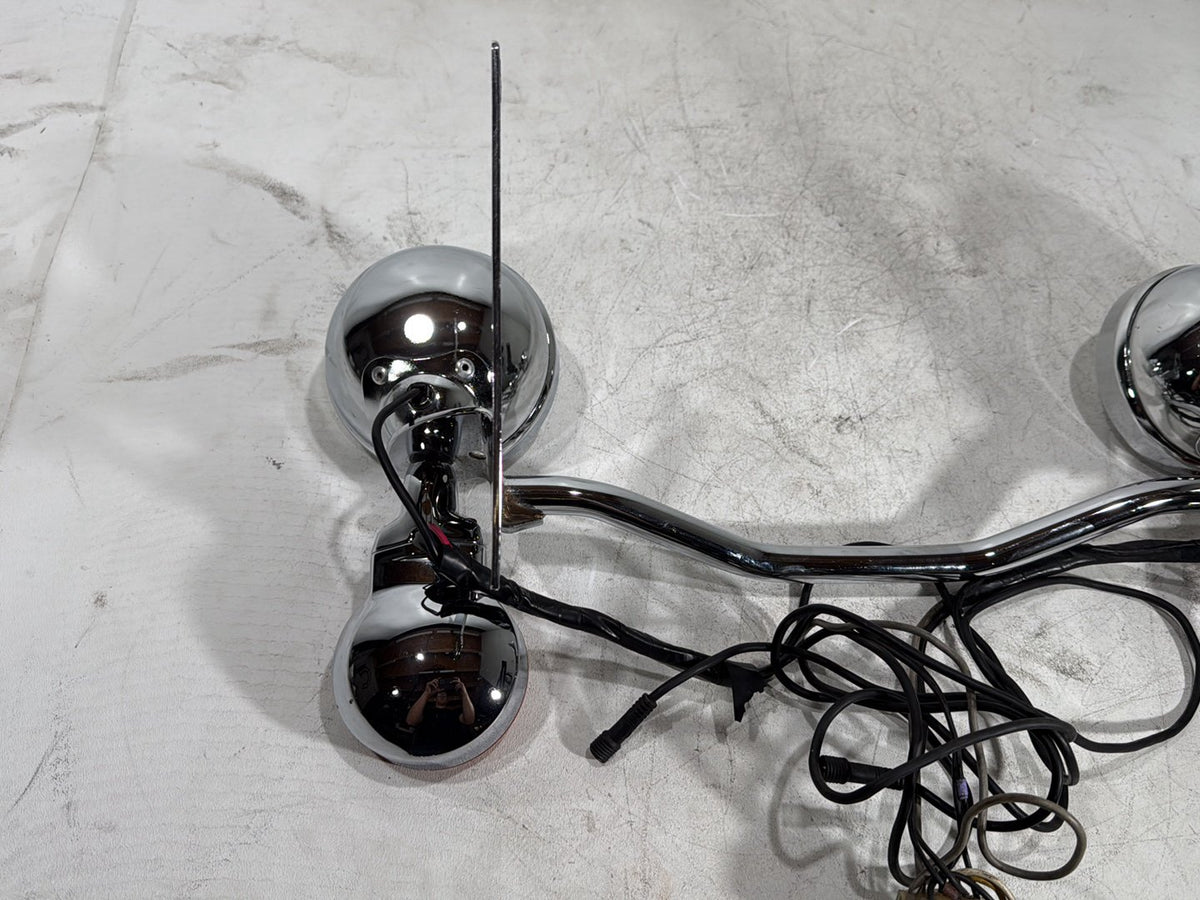 1992 Harley Electra Glide Touring OEM Front Turn Signal Indicators Aux Light Bar