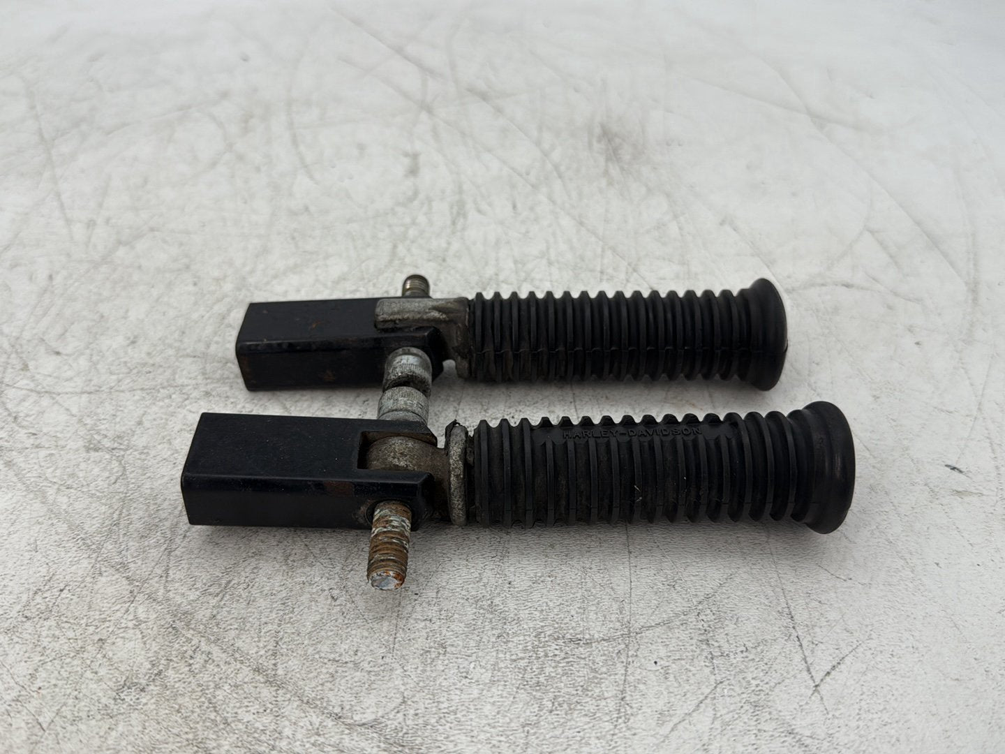 1997 Harley Sportster 1200 Custom XL1200C OEM Passenger Left & Right Foot Pegs