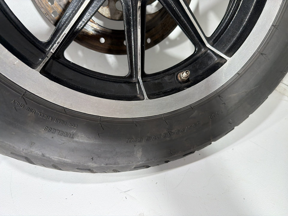 91 Harley Electra Glide Touring Classic Front & Rear Wheel Rim Tire MT90B16 16"