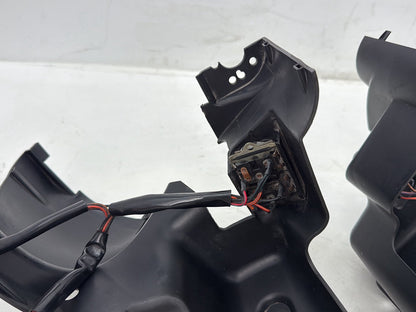 2005 Harley Road Glide Touring FLTRI OEM Left & Right Headlamp Nacelle Covers