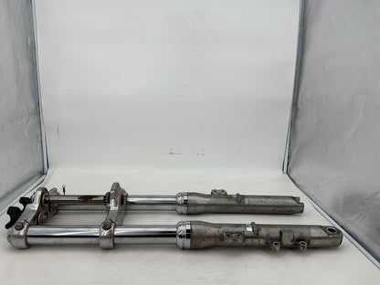 1999 - 2006 Harley-Davidson Dyna Super Glide Front Triple Tree Set & LH RH Fork Legs Sliders 45538-06