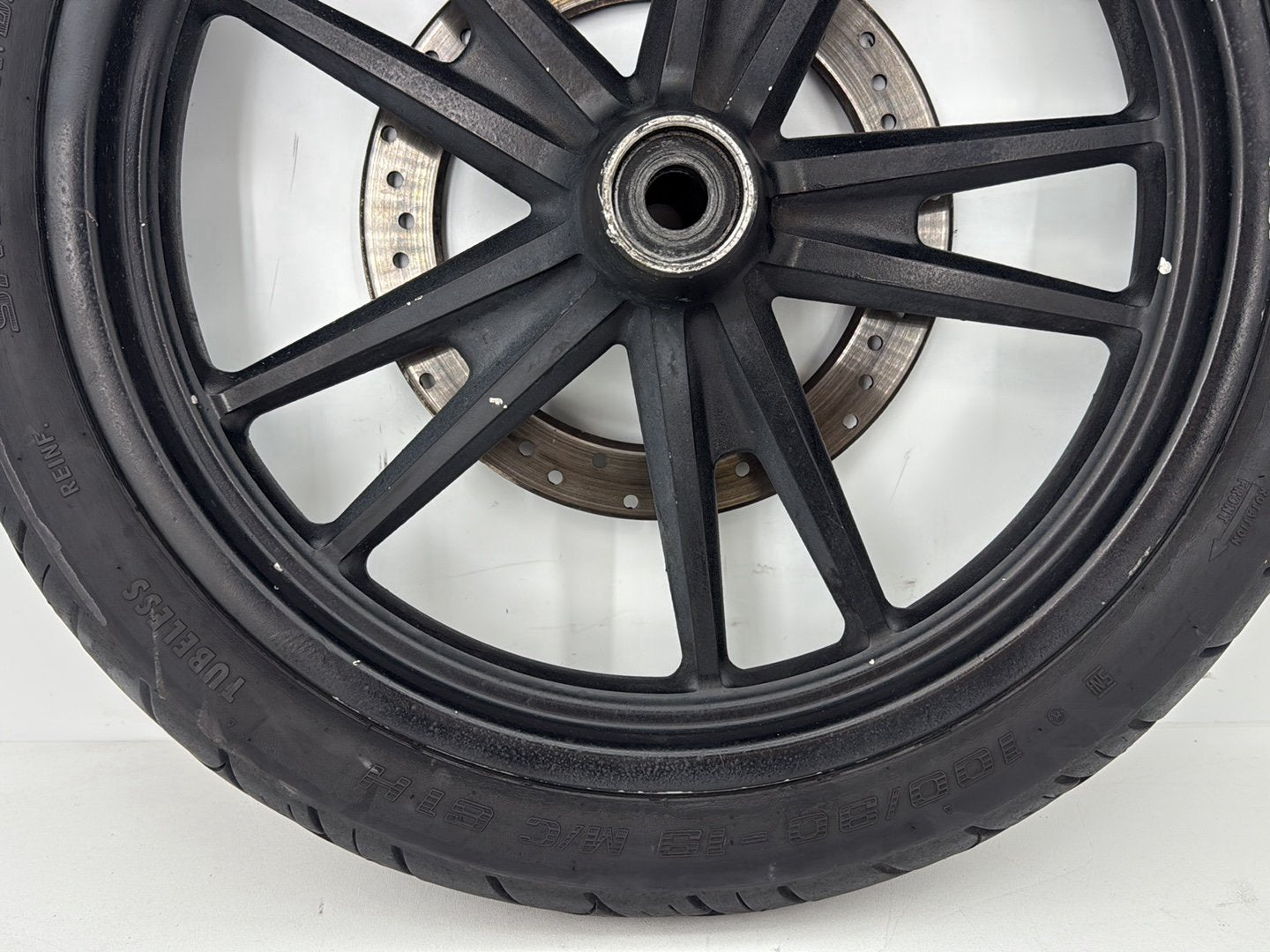 2007 - 2012 Harley-Davidson Dyna Super Glide Front Wheel Rim Tire  	40973-08