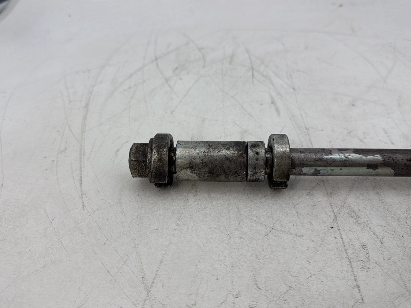 2005 Harley Heritage Softail Classic FLSTCI OEM Rear Wheel Axle Bolt Shaft