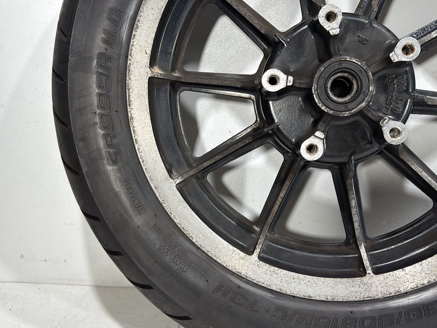 1995 Harley Road King Touring FLHR OEM Front & Rear Wheel Rim Tire