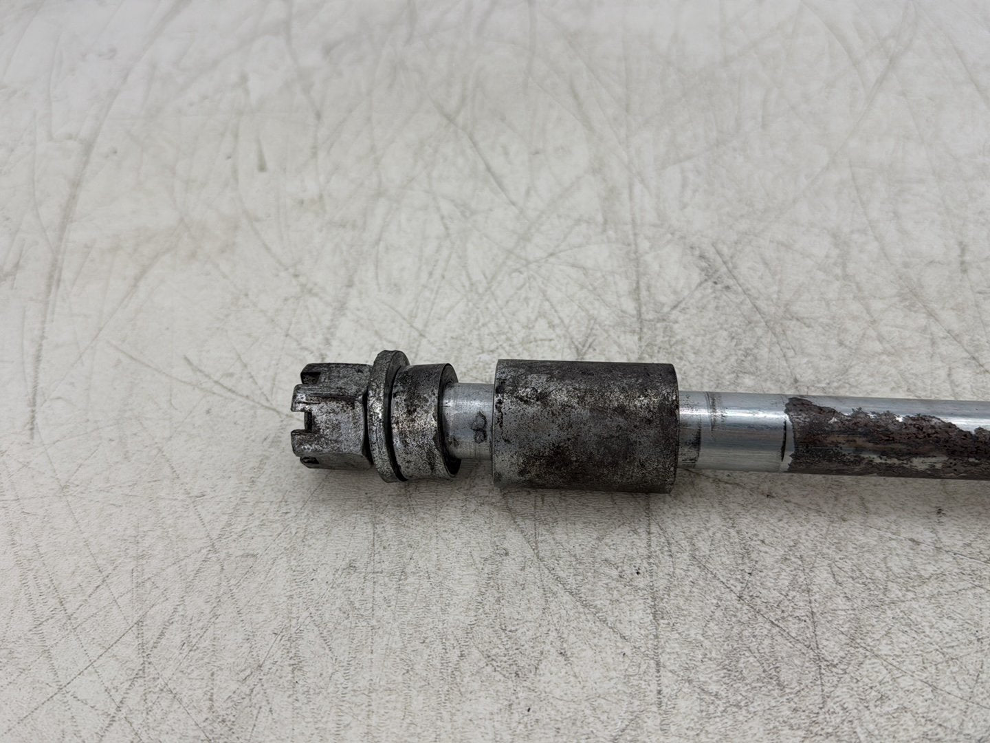 2004 Harley Dyna Super Glide FXDI OEM Rear Wheel Axle Bolt Shaft