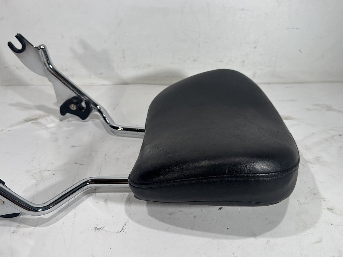 2014 Harley Street Glide Touring FLHXS OEM Rear Sissy Bar w/ Backrest Cushion Pad