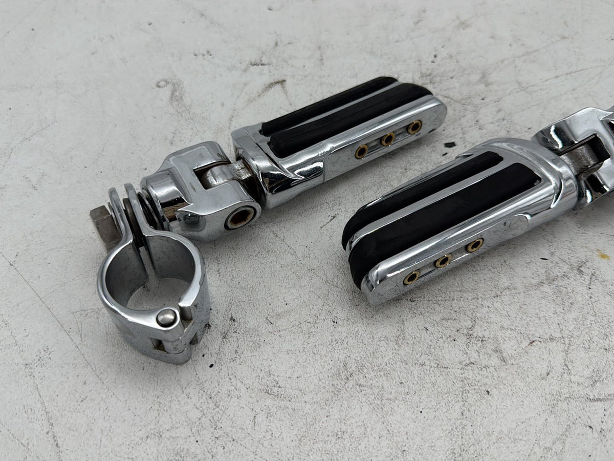 1997 Harley Road King Touring Police FLHPI OEM Front Right Left Highway Foot Pegs