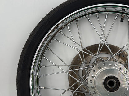 2006 Harley Sportster XL883C 883 Custom OEM Front Wheel Rim Tire Spoked