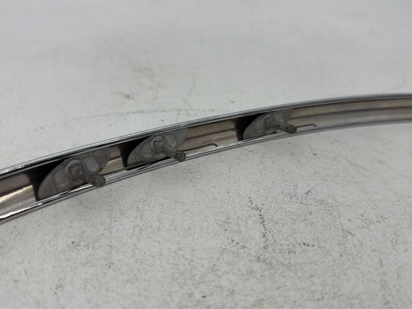 1984 - 1998 Harley-Davidson Touring Electra Glide Classic Front Windshield Mount Trim Strip  	58247-86
