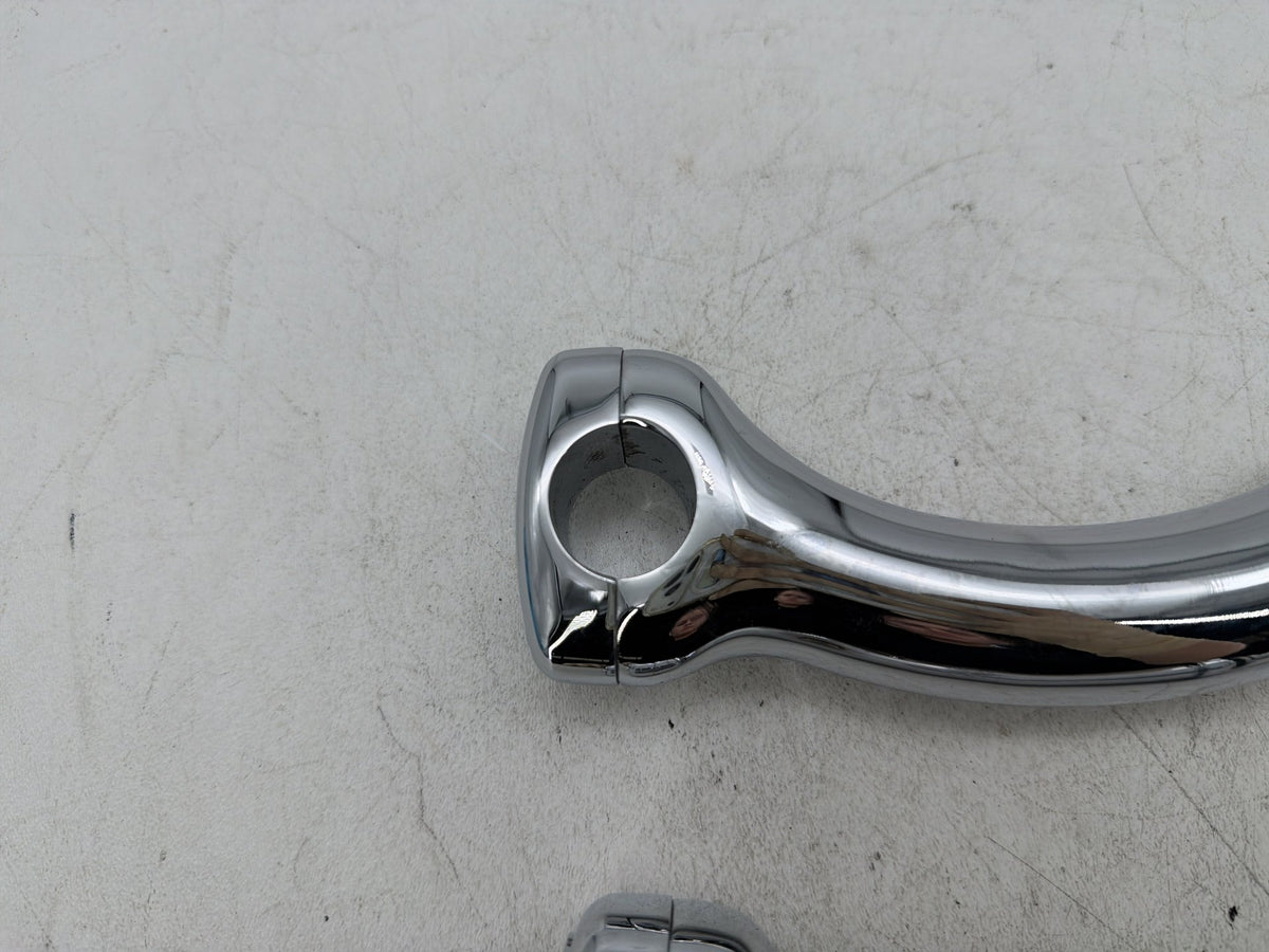 2003 Harley Softail Deuce FXSTDI OEM Front Handlebar Risers Riser
