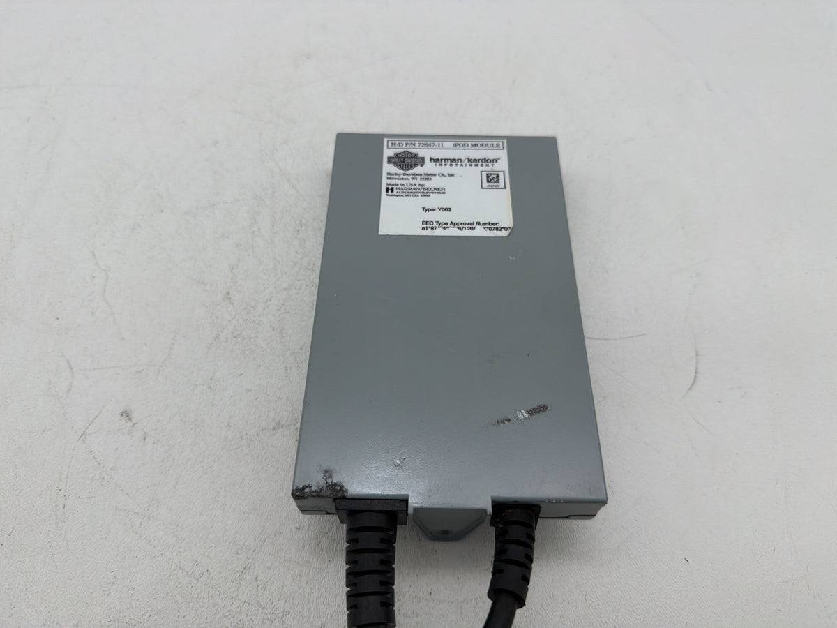 11 Harley Electra Glide Touring OEM Harman Kardon iPod Interface Module 72647-11