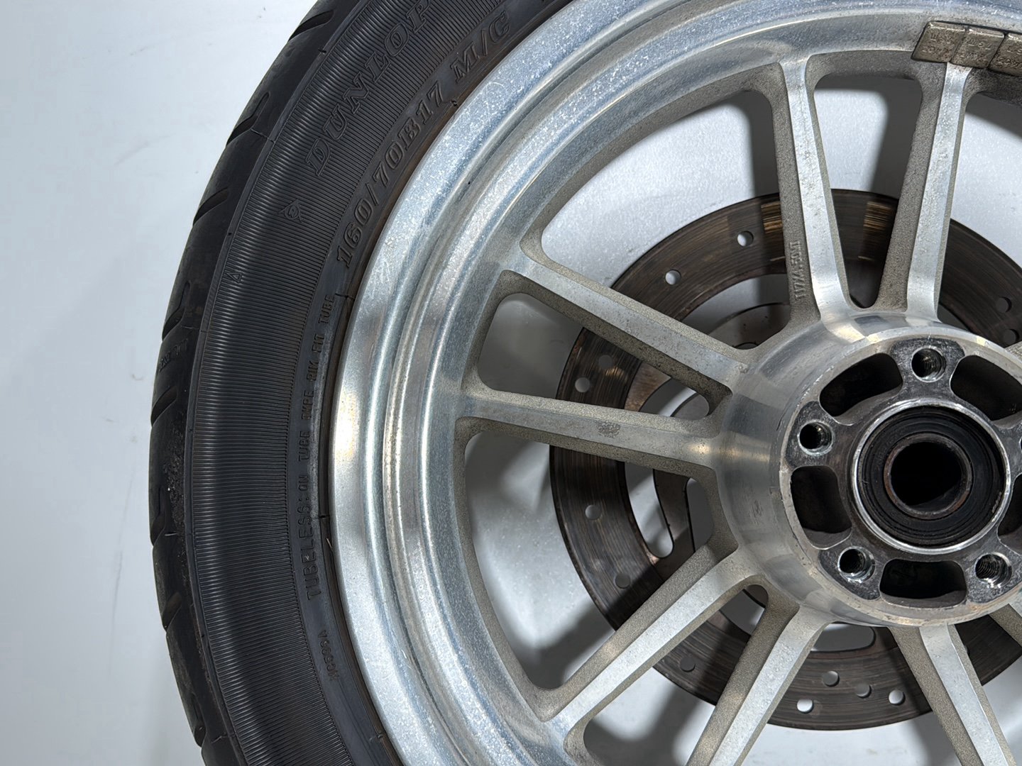 2006 Harley Dyna Super Glide Custom FXDCI OEM Front & Rear Wheel Rim Tire