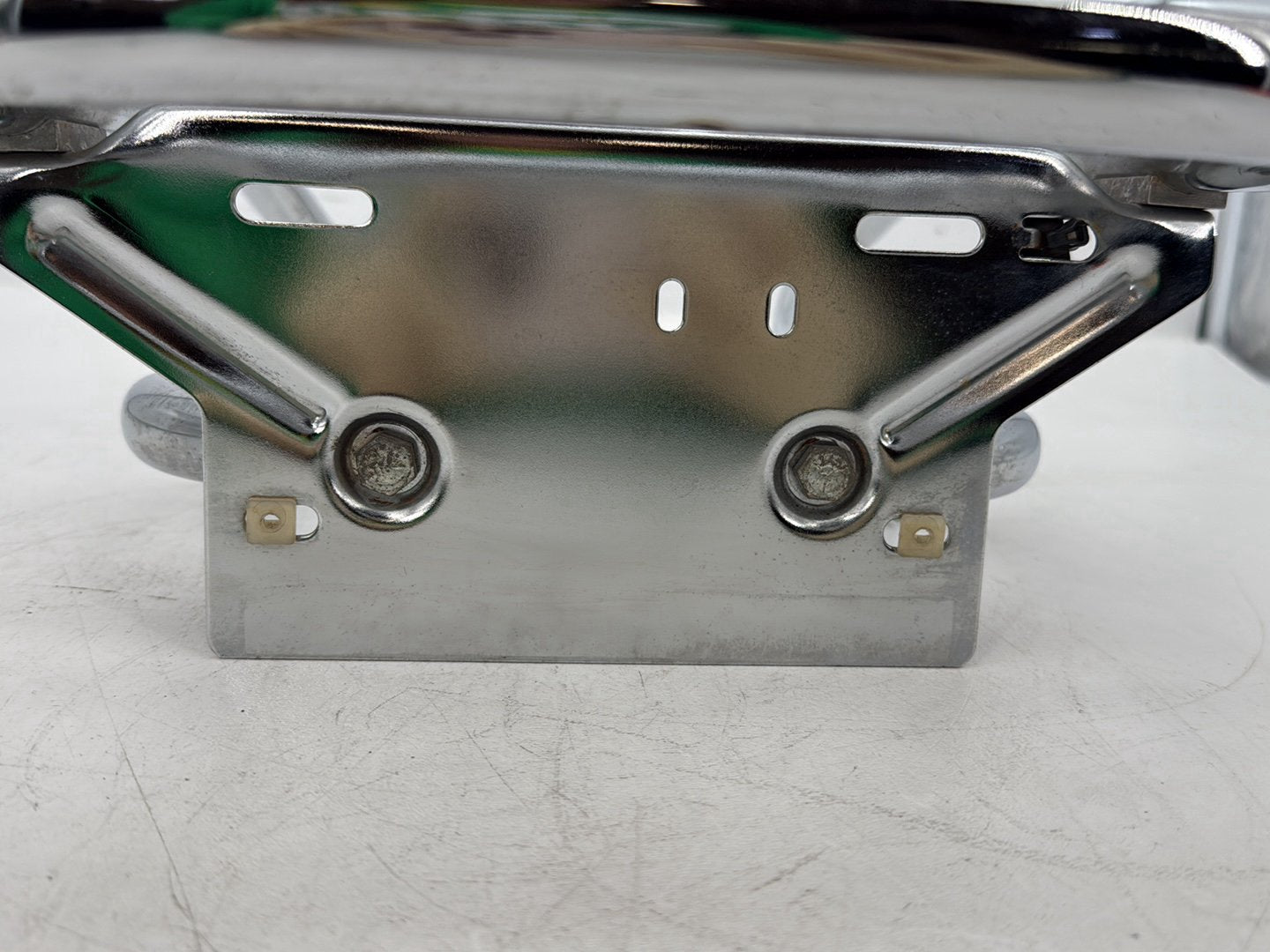 2008 Harley Touring FLHTCU Electra Glide Ultra OEM Rear License Plate Support Bar Holder