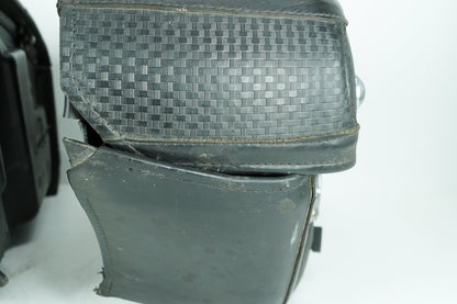 1999 - 2006 Harley-Davidson Softail Fat Boy Rear Left Right Saddlebags Luggage Leather 91139-98A