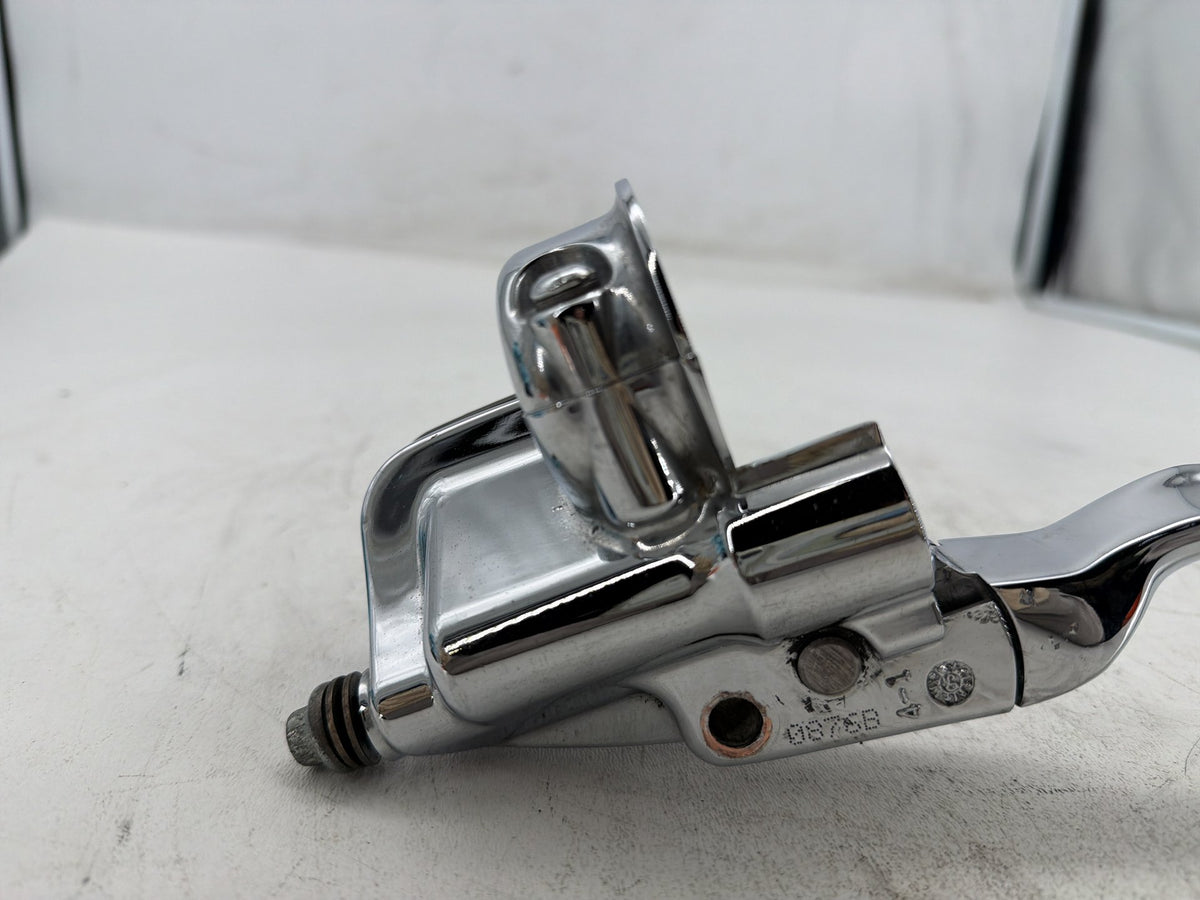 2006 Harley Road King Touring OEM Front Right Brake Lever Master Cylinder CHROME