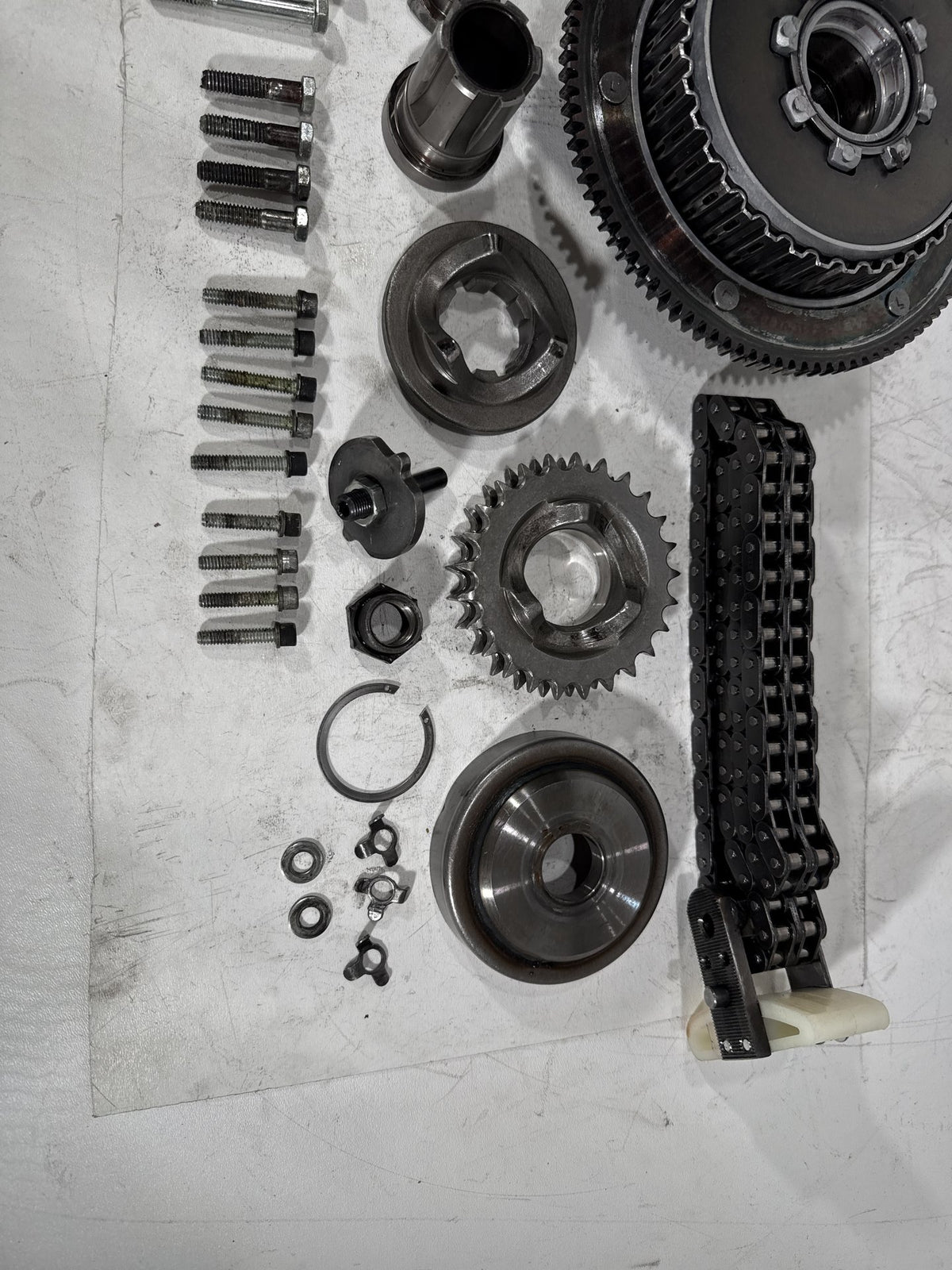 1996 Harley Electra Glide Touring Ultra OEM Clutch Basket Chain Tensioner Kit